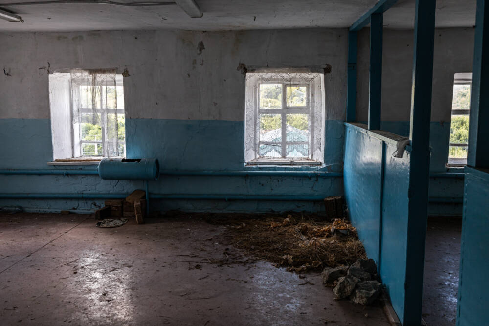 Заброшенный детский садик в селе Рычково (Оренбургская область) © ДРУГИЕ МЕСТА